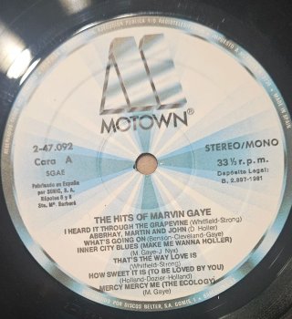 Vinilo Marvin Gaye - The Hits Of
