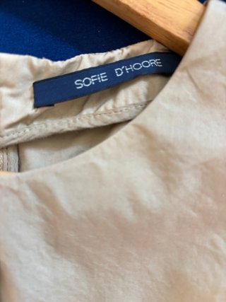 Vestido Sofie D’Hoore beige Talla S/M
