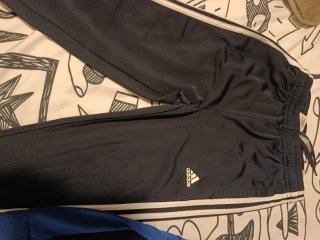 Abbigliamento sportivo Adidas per bambini T-152 Blu/Nero