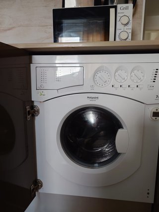 Lavadora Hotpoint con defecto