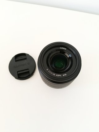 Objetivo Panasonic Lumix G 25mm f/1.7 ASPH.