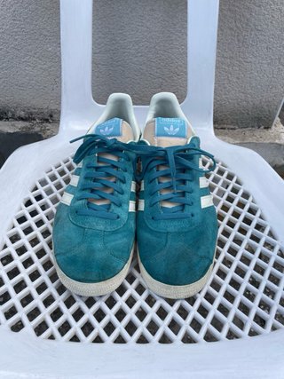 Adidas Gazelle verdes y blancas talla 43