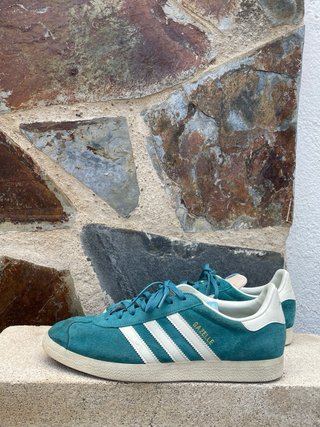 Adidas Gazelle verdes y blancas talla 43