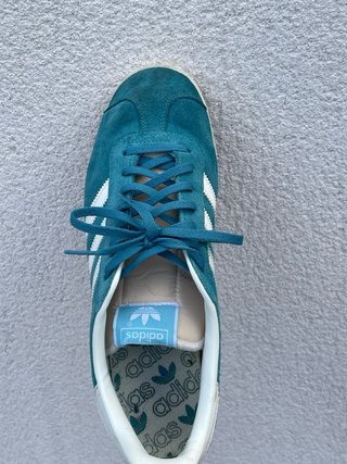 Adidas Gazelle verdes y blancas talla 43