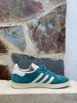 Adidas Gazelle verdes y blancas talla 43