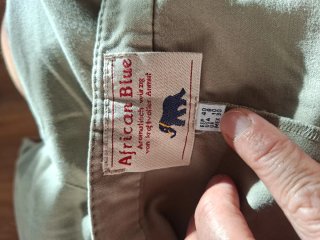 Pantalón Beige African Blue Talla M