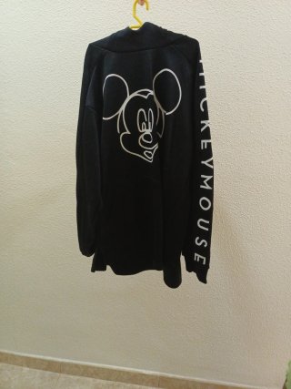 Sudadera Negra Mickey Mouse 11,12 años