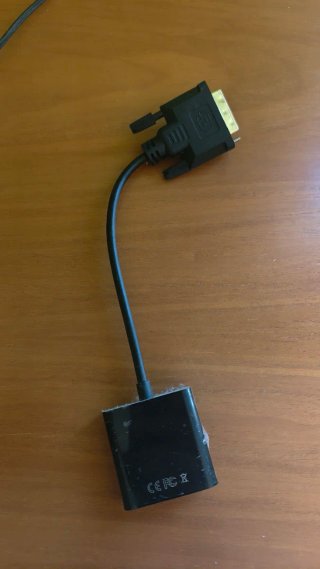 Adaptador VGA a DVI-D