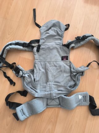 Mochila Portabebés Emei Baby Gris