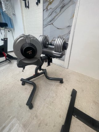 Mancuernas Ajustables EZ Dumbbells con Base