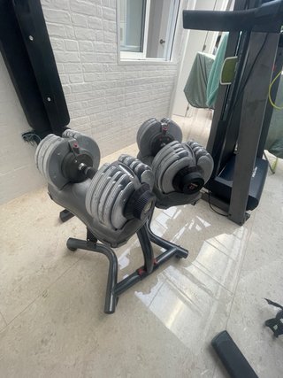 Mancuernas Ajustables EZ Dumbbells con Base