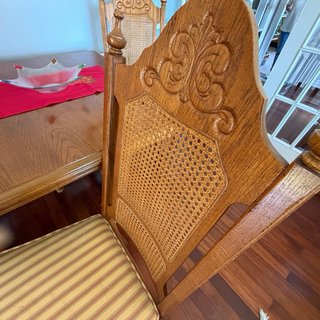 Mesa de comedor con 6 sillas Madera maciza.