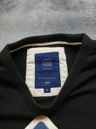 Camiseta G-Star RAW Mujer Talla M Negra