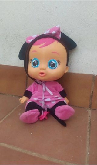 Minnie Bebé Llorón Muñeca Nueva