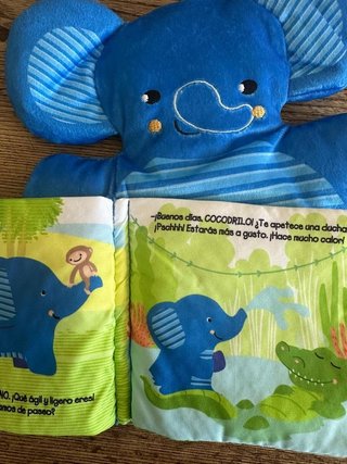Libro marioneta bebé NUEVO