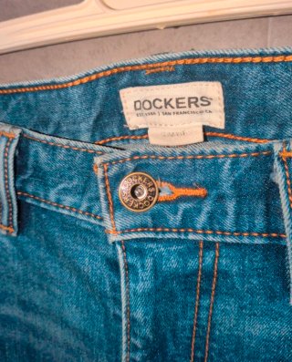 Pantalón Slim Dockers Azul Talla M