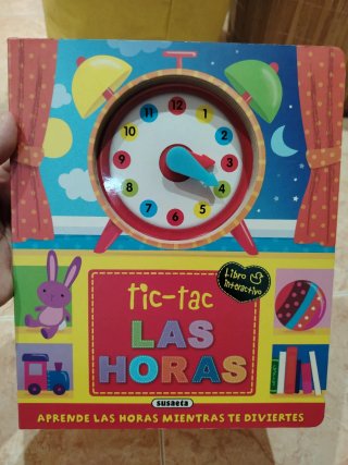 Tic-tac las horas aprende las horas mientras te...