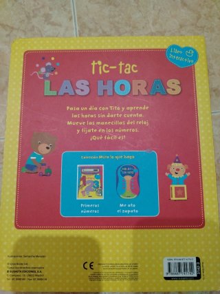 Tic-tac las horas aprende las horas mientras te...