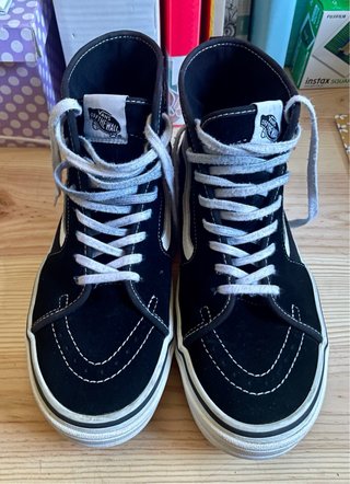 Vans Sk8-Hi Zapatillas Plataforma Negras