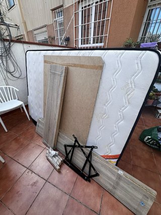 Canape abatible 135x190 + Colchón