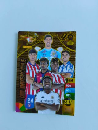 Carta Adrenalyn Invencible 2024-2025