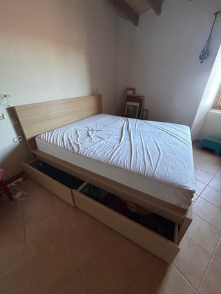 Cama 180x200 con almacenaje y colchon incluido