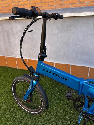 Bicicleta Eléctrica LITTIUM RAINBOW Azul