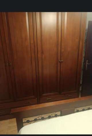 Dormitorio Matrimonio Madera Oscura