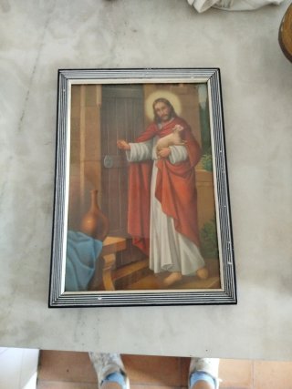 Cuadro Jesús con Cordero