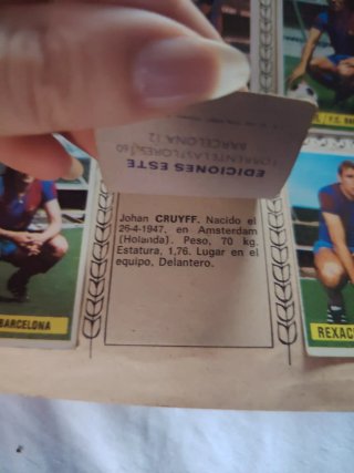 Álbum cromos Liga 1974/75 Ediciones Este Completo