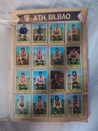 Álbum cromos Liga 1974/75 Ediciones Este Completo