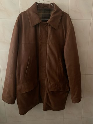 Giaccone in pelle M Wear La Rinascente uomo tg 50