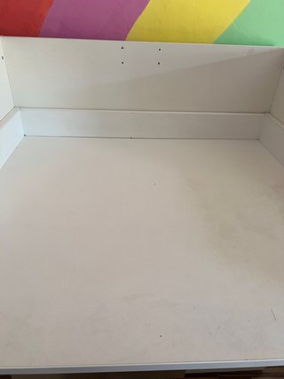 Cambiador/Escritorio IKEA blanco y madera