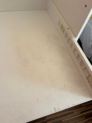 Cambiador/Escritorio IKEA blanco y madera