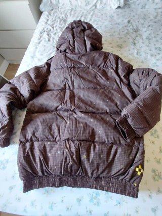 Anorak caballero marrón multicolor