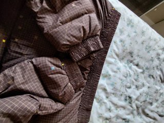 Anorak caballero marrón multicolor