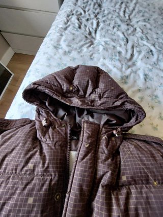 Anorak caballero marrón multicolor