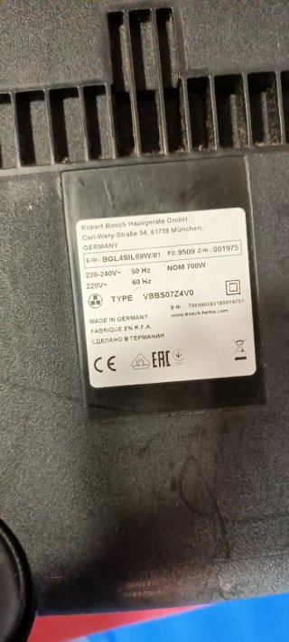 Aspiradora Bosch ProSilence PureAir