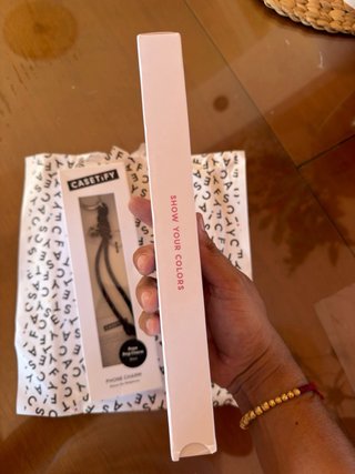 CASETiFY Rope Bag Charm Negro Nuevo