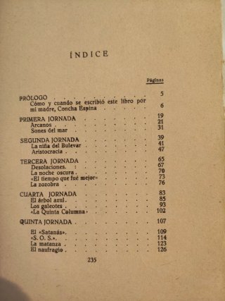 Libro RETAGUARDIA de Concha Espina