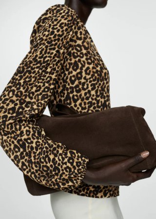 Camiseta MANGO Animal Print