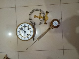 Maquinaria reloj de péndulo antiguo España