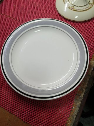 Sopera Vintage Porcelana Dorada