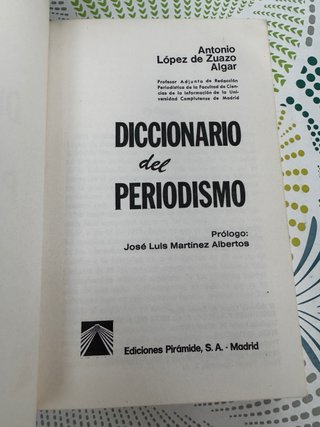 Diccionario del periodismo