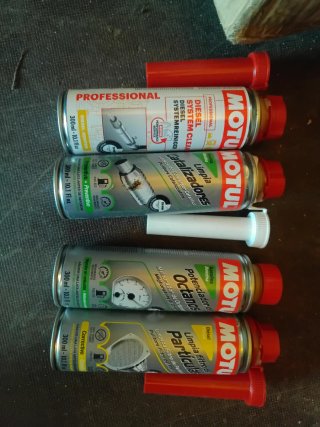 4 Productos Motul Diesel y Gasolina