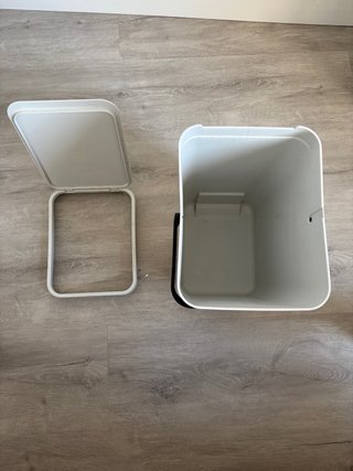 Cubo Basura Brabantia 12L Blanco
