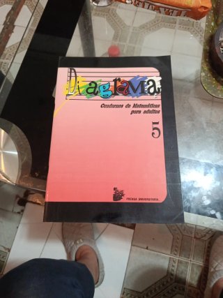 Cuaderno matemáticas para adultos número 5