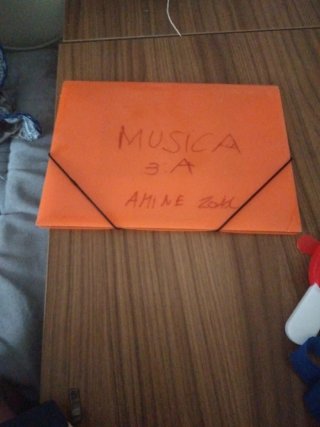 Carpeta naranja MUSICA 3:A