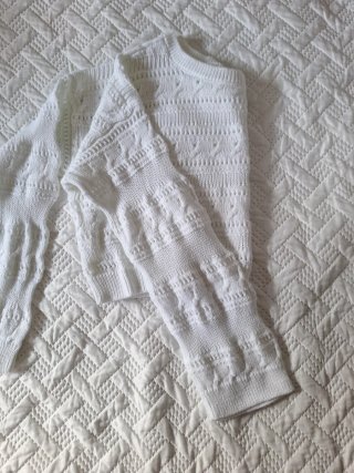 Top de manga larga de punto • Hollister • Talla XS