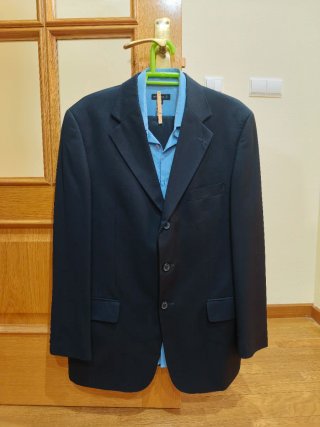 Traje Tommy Hilfiger Gris Talla 40 Nuevo